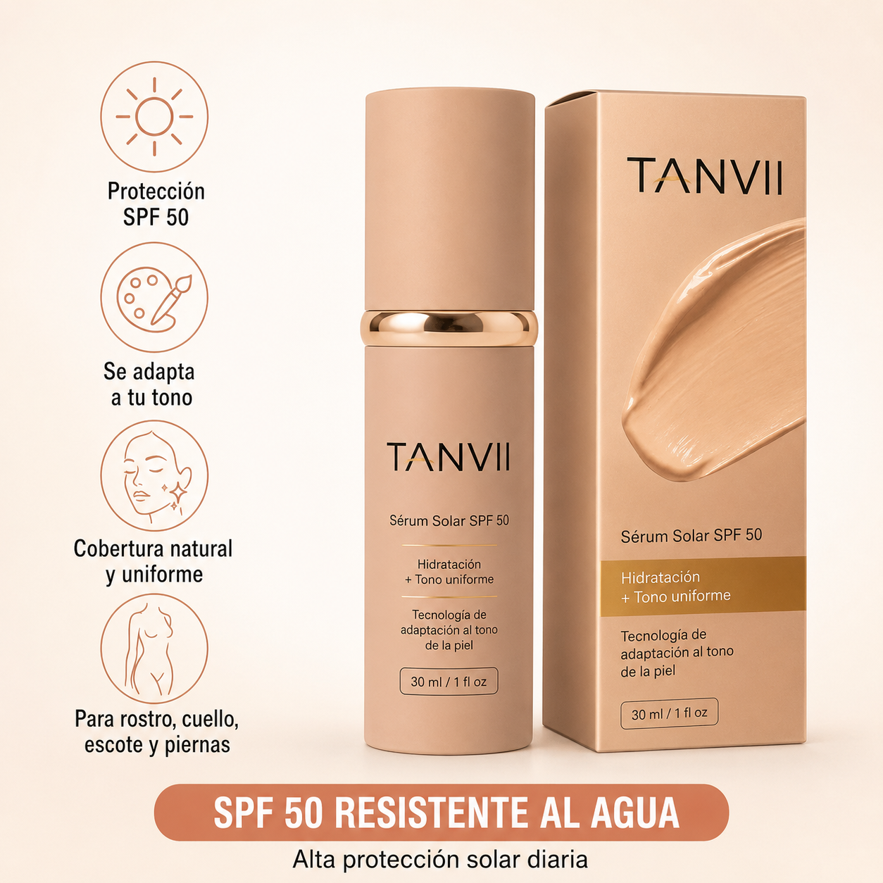 Tanvii - Crema Solar Camaleón
